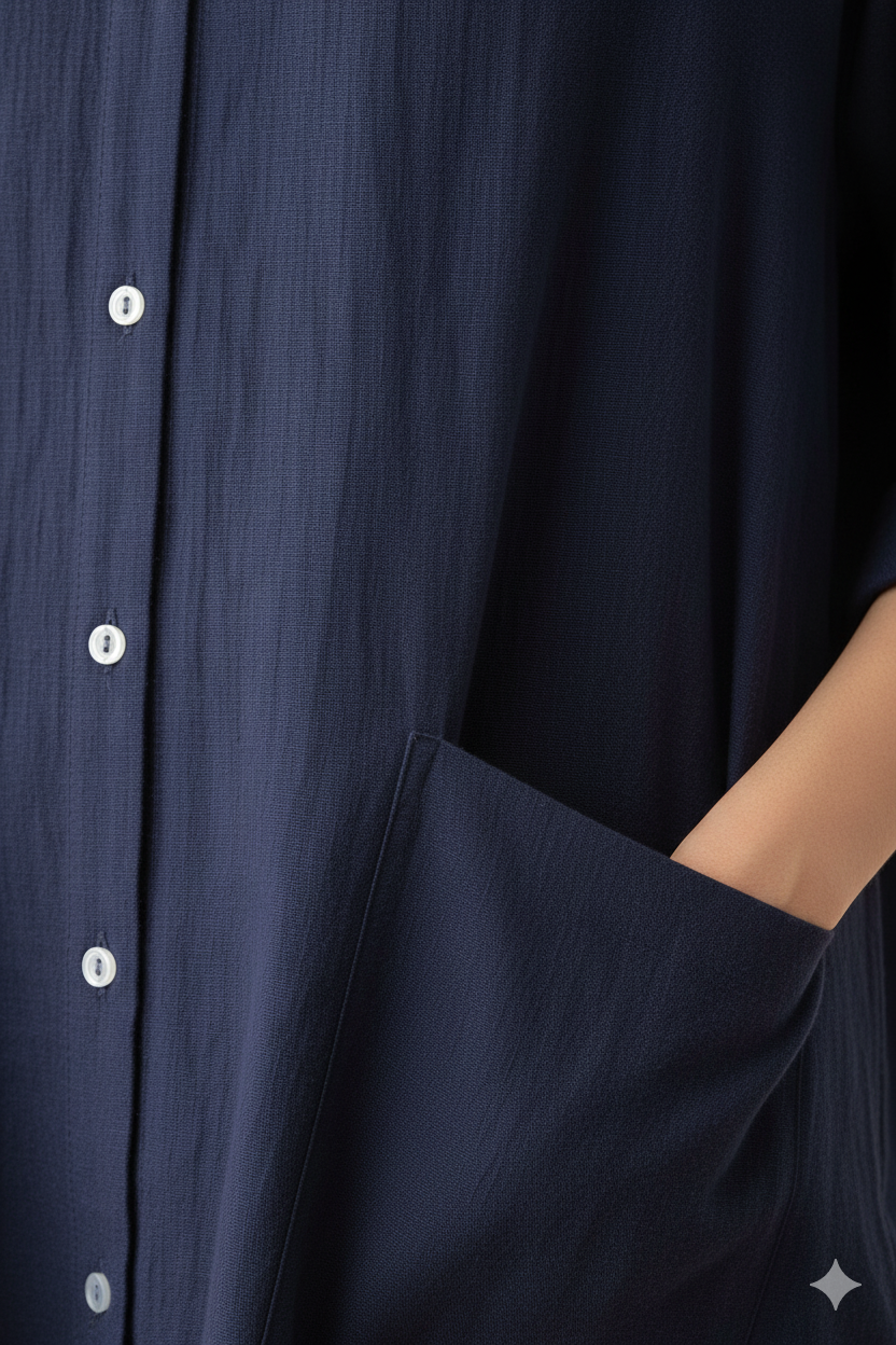 2 piece navy blue color suit