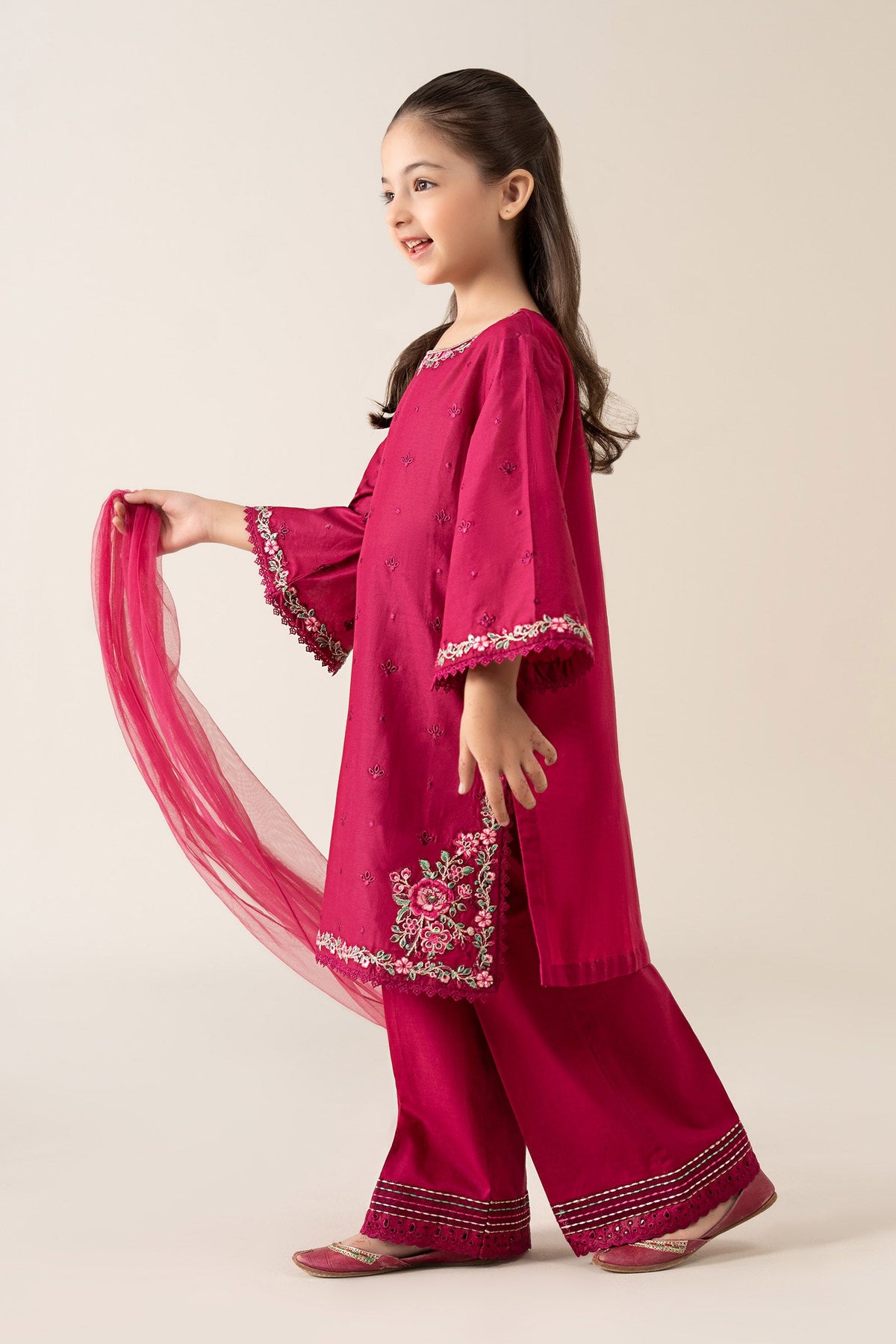 3 Piece Embroidered Lawn Suit